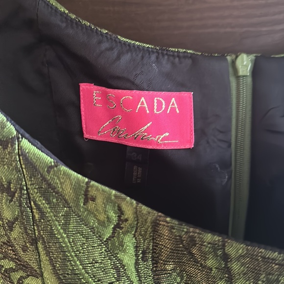 Escada Couture cocktail dress - Picture 3 of 10